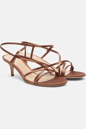 Gianvito Rossi Sandali in raso