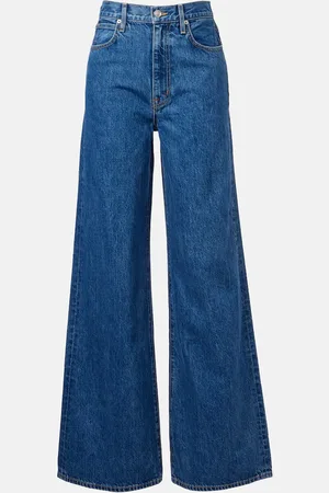 SLVRLAKE Jeans Eva a vita alta e gamba larga