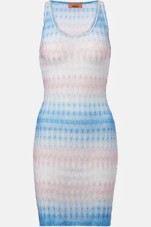 Missoni Miniabito in lamé a zig-zag