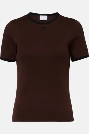 Courrèges Courrèges T-shirt in cotone con logo