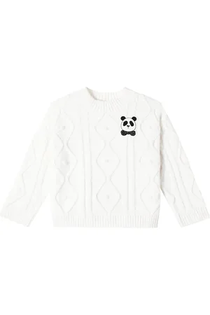 Mini Rodini Pullover in cotone a trecce