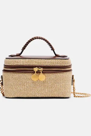 Stella McCartney Borsa Falabella Mini in rafia