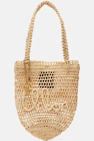 Chloé Chloé Borsa Summer Banana Small in rafia