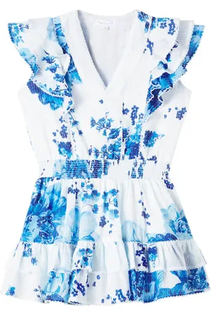 POUPETTE ST BARTH Abito Camila in cotone con stampa floreale
