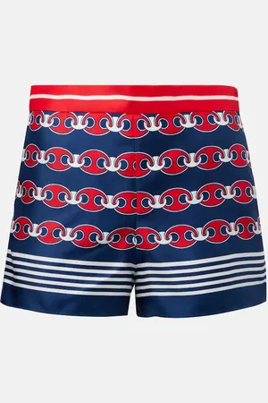 Gucci Shorts in seta con stampa
