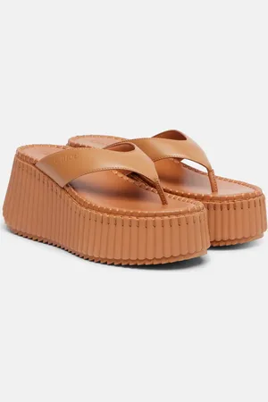 サンダル・ミュール Chloe Sandalo Piatto Woody Rosa Cipria Sandalo con glitter Rosa cipria - Acquista Online | Terranova
