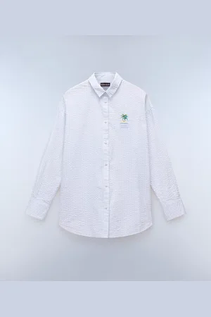 Napapijri Donna Camicia A Maniche Lunghe Fete
