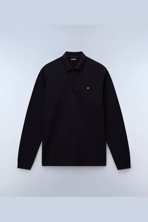 Napapijri Uomo Polo A Maniche Lunghe Ealis