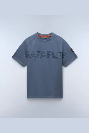 Napapijri Uomo T-shirt A Maniche Corte Ambra