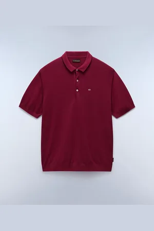Napapijri Uomo Polo In Maglia A Maniche Corte Nelli