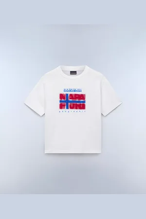Napapijri Youth T-shirt A Maniche Corte Sella (4-16 Anni)