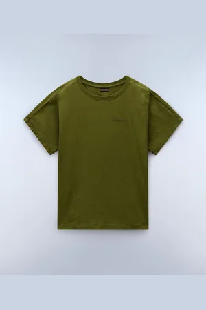 Napapijri Donna T-shirt A Maniche Corte Eclair Logo