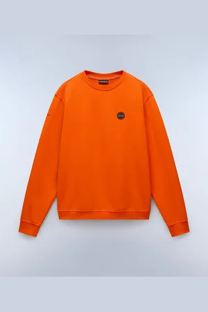 Napapijri Uomo Felpa Badge French Terry