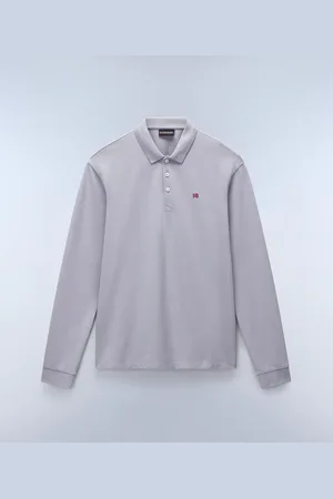 Napapijri Uomo Polo A Maniche Lunghe Ealis