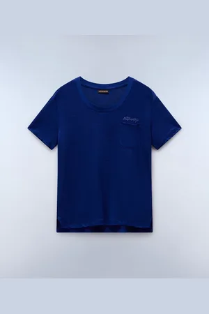 Napapijri Donna T-shirt A Maniche Corte Ete