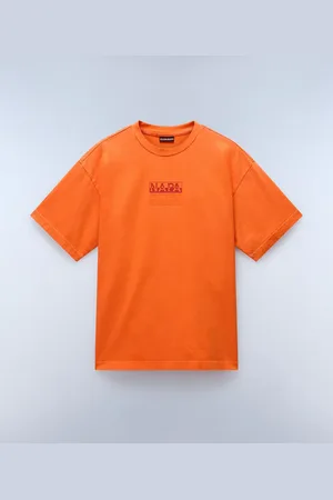 Napapijri Uomo T-shirt A Maniche Corte Estiva Cortona