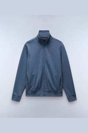 Napapijri Uomo Felpa Con Zip Balis French Terry