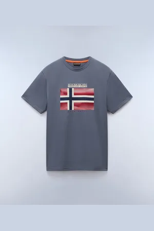 Napapijri Uomo T-shirt A Maniche Corte Lari