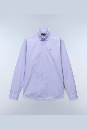 Napapijri Uomo Camicia A Maniche Lunghe Terra