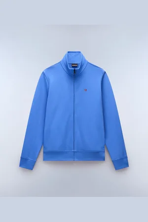 Napapijri Uomo Felpa Con Zip Balis French Terry