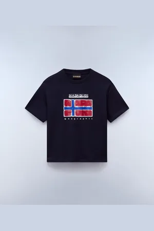 Napapijri Youth T-shirt A Maniche Corte Sella (4-16 Anni)