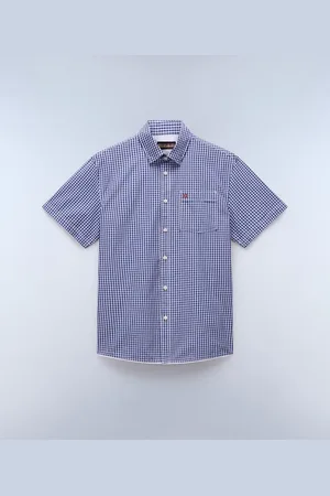Napapijri Uomo Camicia A Maniche Corte Terra