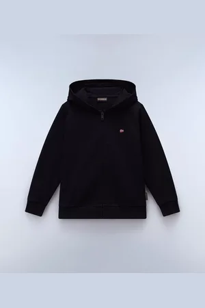 Napapijri Youth Felpa Con Cappuccio E Zip Balis French Terry (4-16 Anni)