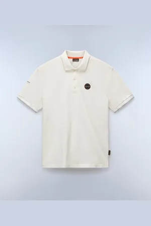 Napapijri Uomo Polo Estiva A Maniche Corte Badge