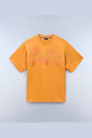 Napapijri Uomo T-shirt A Maniche Corte Fiora