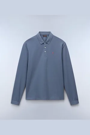 Napapijri Uomo Polo A Maniche Lunghe Ealis