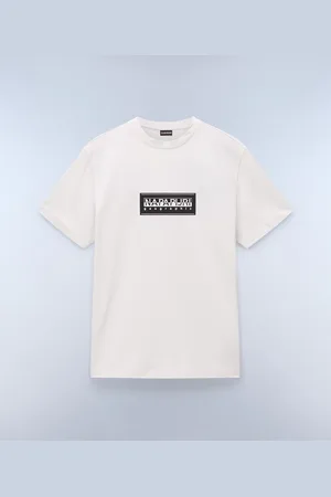 Napapijri Uomo T-shirt A Maniche Corte Box Logo