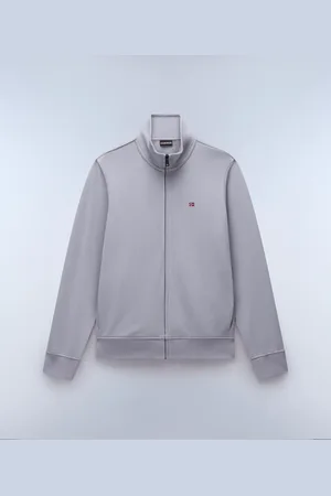 Napapijri Uomo Felpa Con Zip Balis French Terry