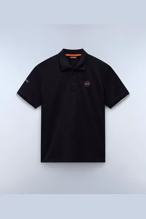 Napapijri Uomo Polo Estiva A Maniche Corte Badge