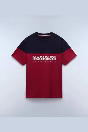 Napapijri Uomo T-shirt A Maniche Corte Saturnia
