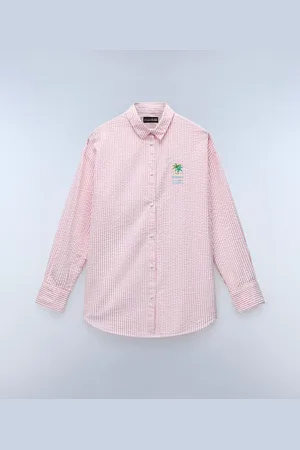 Napapijri Donna Camicia A Maniche Lunghe Fete