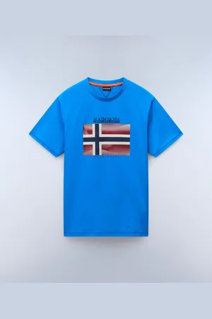 Napapijri Uomo T-shirt A Maniche Corte Lari