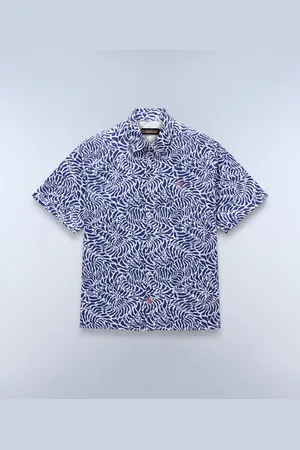 Napapijri Uomo Camicia A Maniche Corte Ronge