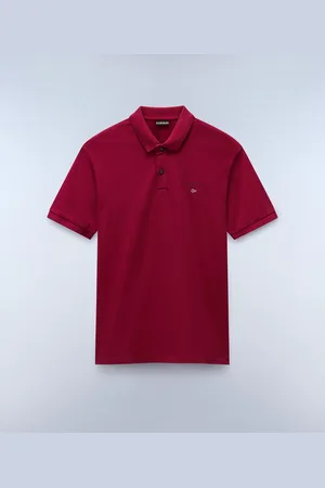 Napapijri Uomo Polo In Jersey A Maniche Corte Elbas