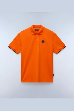Napapijri Uomo Polo Estiva A Maniche Corte Badge