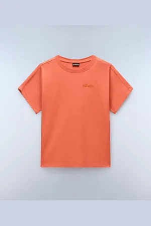Napapijri Donna T-shirt A Maniche Corte Eclair Logo