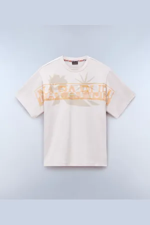 Napapijri Uomo T-shirt A Maniche Corte Fiora