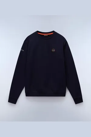 Napapijri Uomo Felpa Badge French Terry