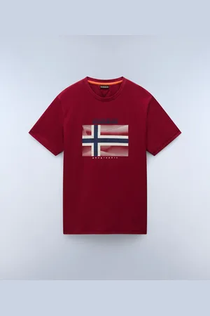 Napapijri Uomo T-shirt A Maniche Corte Lari