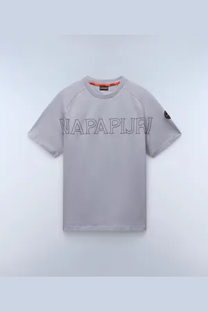 Napapijri Uomo T-shirt A Maniche Corte Ambra