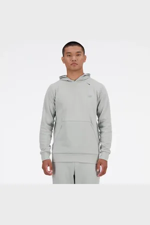 New Balance Uomo Tech Knit Hoodie, Maglia di poliestere