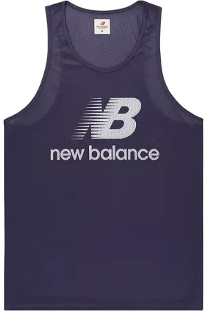 New Balance Unisex Made in USA Logo Tank, Maglia di poliestere