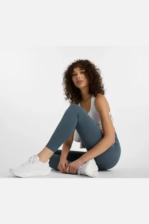 New Balance Donna NB Sleek Pocket High Rise Legging 25", Maglia di poliestere