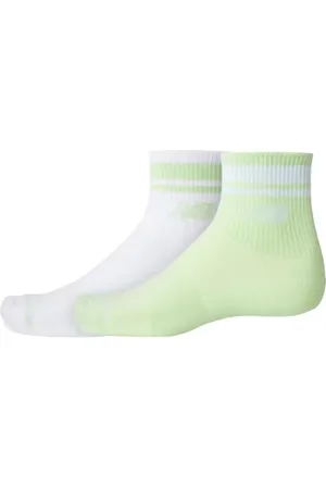 New Balance Unisex Run Repreve Ankle 2 Pack, Maglia di poliestere