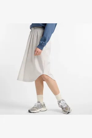 New Balance Donna Twill Midi Skirt, Politessuto