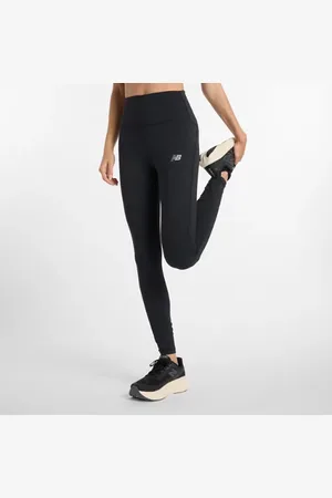 New Balance Donna NB Sleek High Rise Legging 27" in , Maglia di poliestere